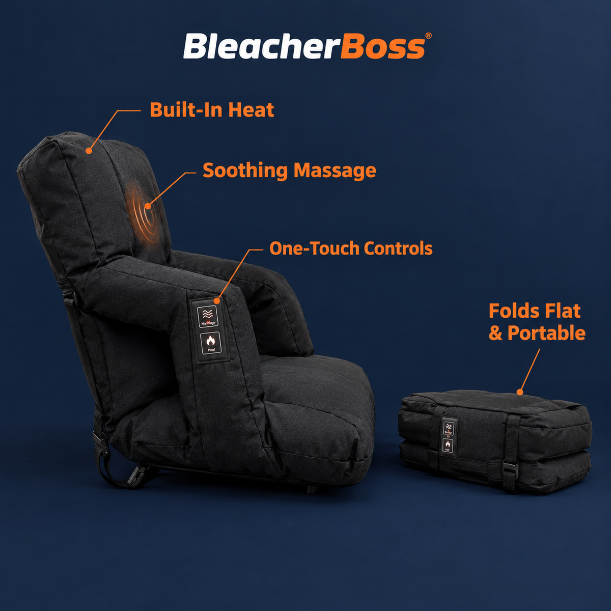 BleacherBoss™ Arena Heat Seat